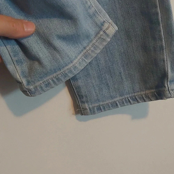 Agolde Colette Distressed light wash denim skinny jeans size 29 - Picture 8 of 10